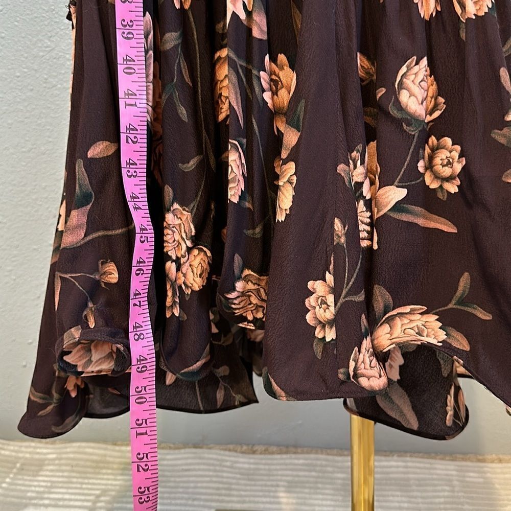 Johanna Ortiz x H&M flounced crepe women’s midi dress size S - Picture 6 of 12
